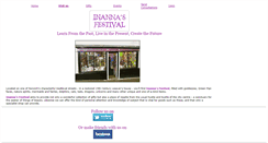 Desktop Screenshot of inannasfestival.com